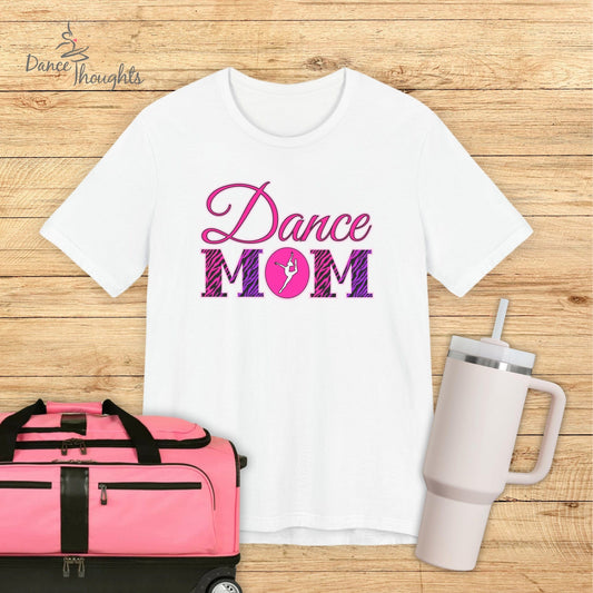 90's Zebra Print Dance Mom T-shirt-T-Shirt-Dance Thoughts