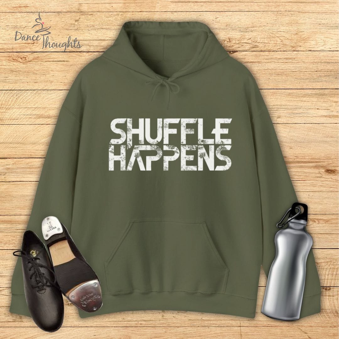 Shuffle Happens Hoodie-Hoodie-Dance Thoughts