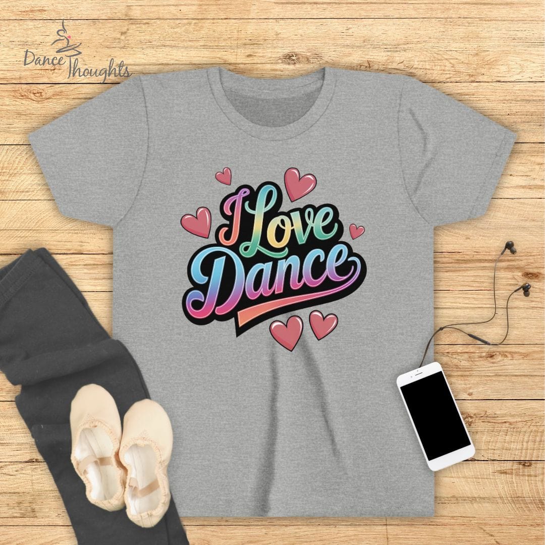 KIDS I Love Dance T-Shirt-Kids clothes-Dance Thoughts