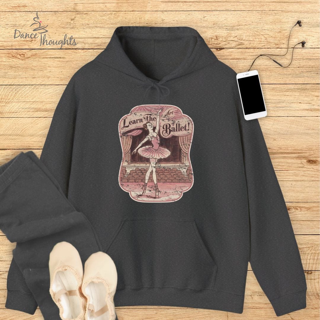 Art Of Ballet Hoodie-Hoodie-Dance Thoughts