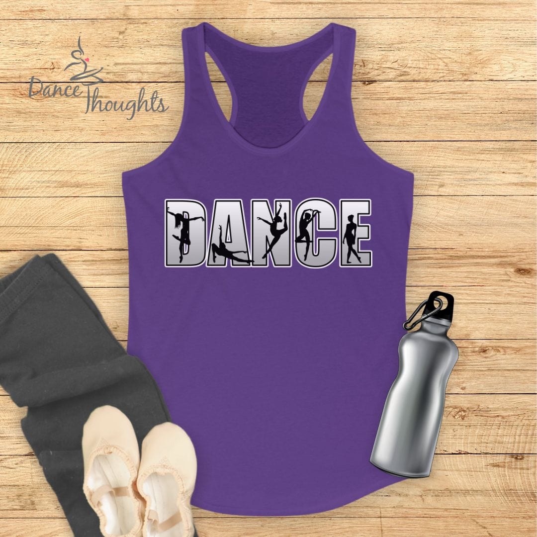 Dance Silhouettes Tank Top-Tank Top-Dance Thoughts