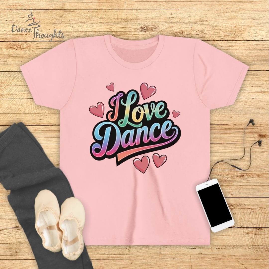 KIDS I Love Dance T-Shirt-Kids clothes-Dance Thoughts