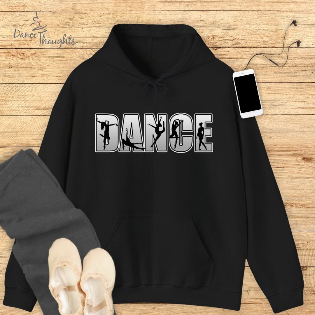 Dance Silhouettes Hoodie-Hoodie-Dance Thoughts