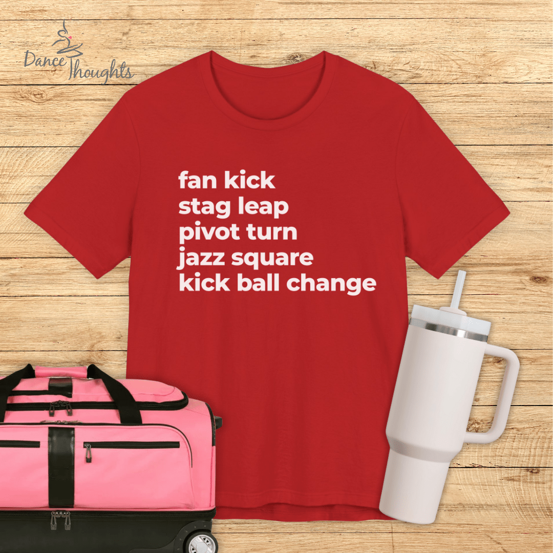 Jazz Terminology T-shirt-T-Shirt-Dance Thoughts