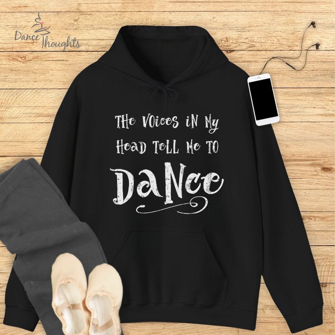 Voices In My Head Hoodie-Hoodie-Dance Thoughts