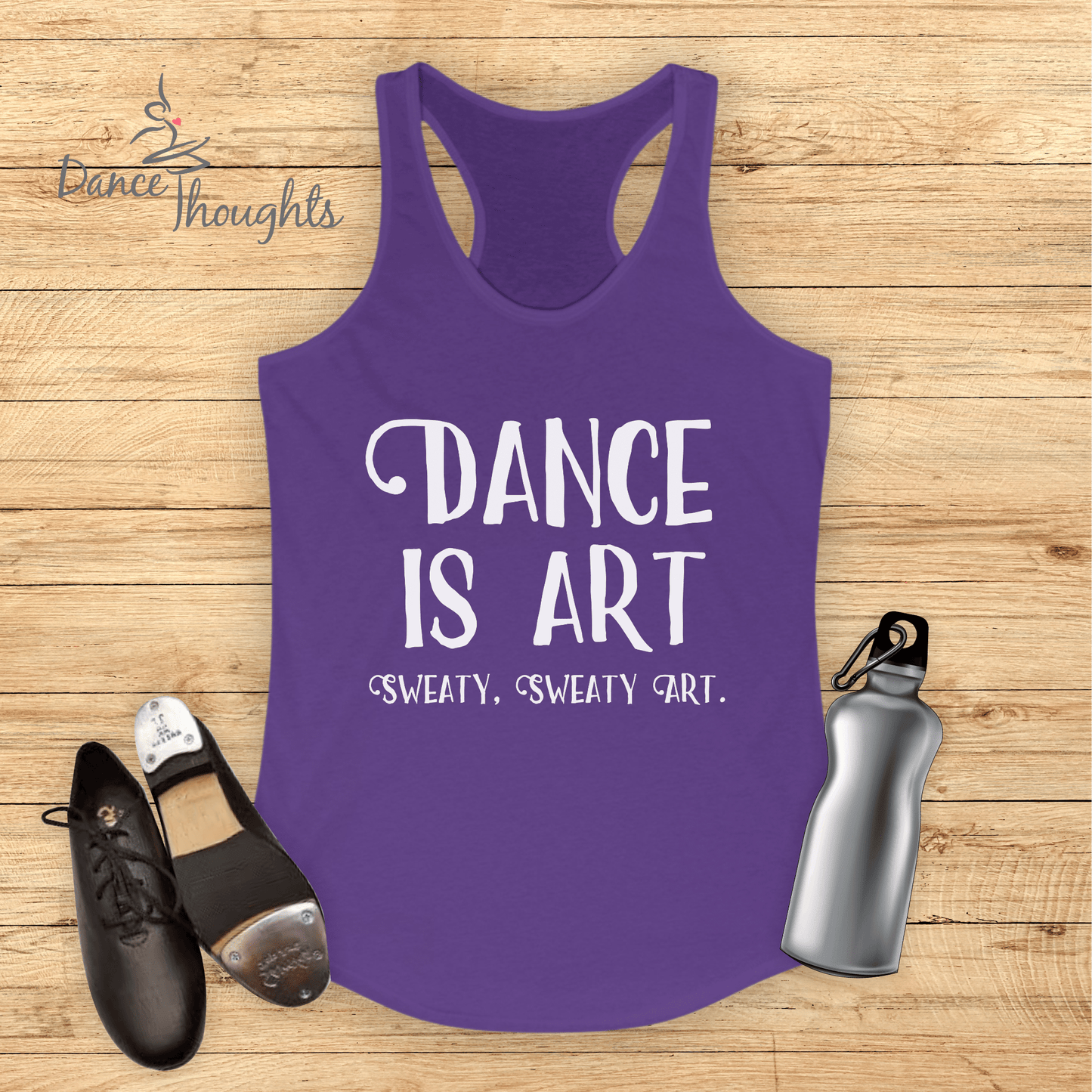 Dance Is Art Tank Top-Tank Top-Dance Thoughts