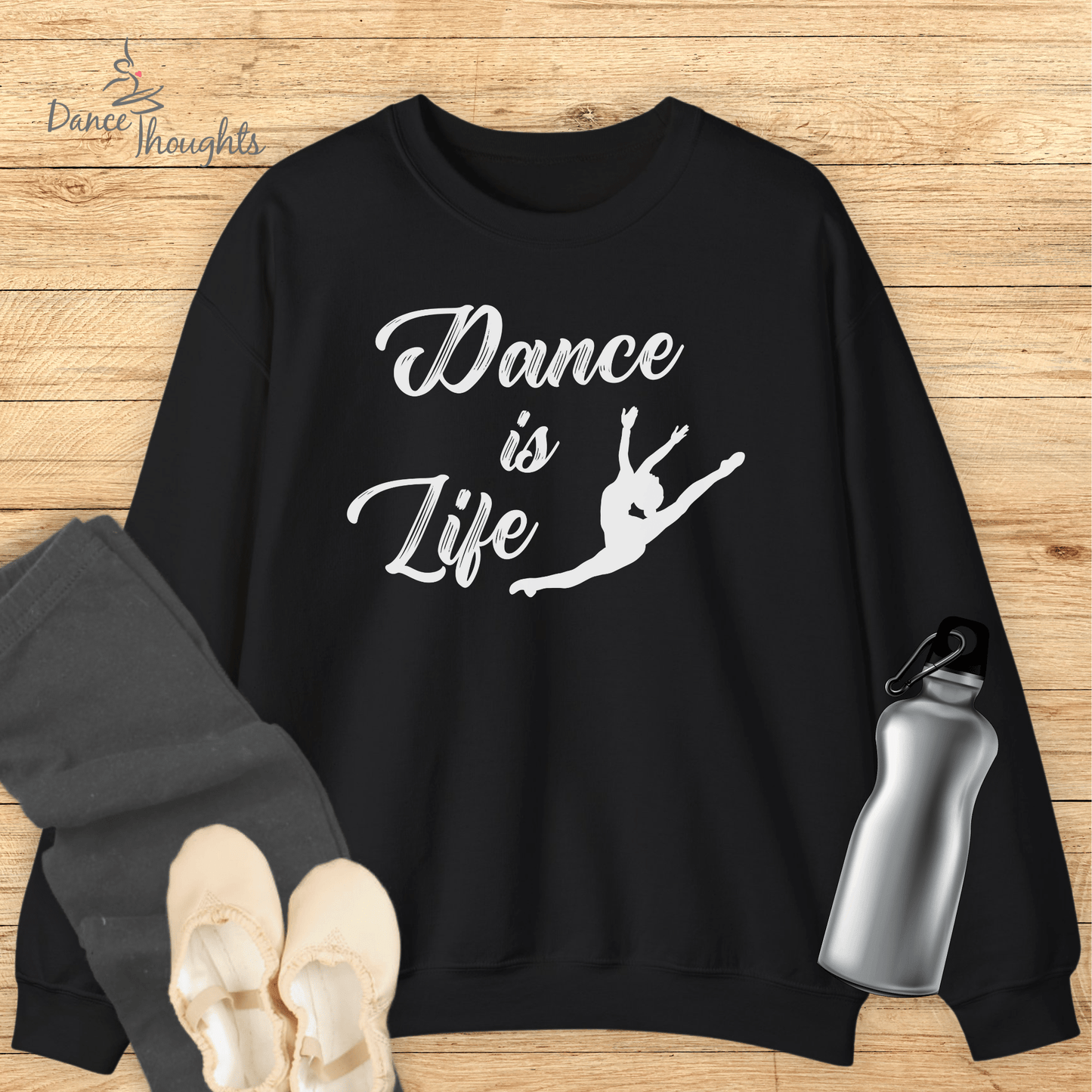 Dance is Life Sweatshirt-Sweatshirt-Dance Thoughts