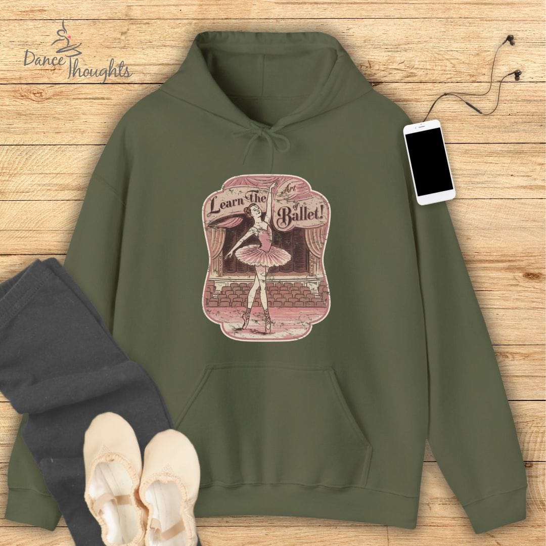 Art Of Ballet Hoodie-Hoodie-Dance Thoughts