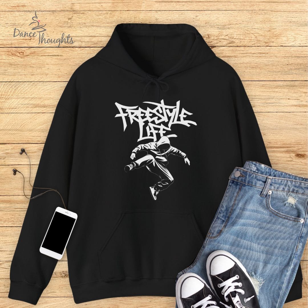 Freestyle Life Hoodie-Hoodie-Dance Thoughts