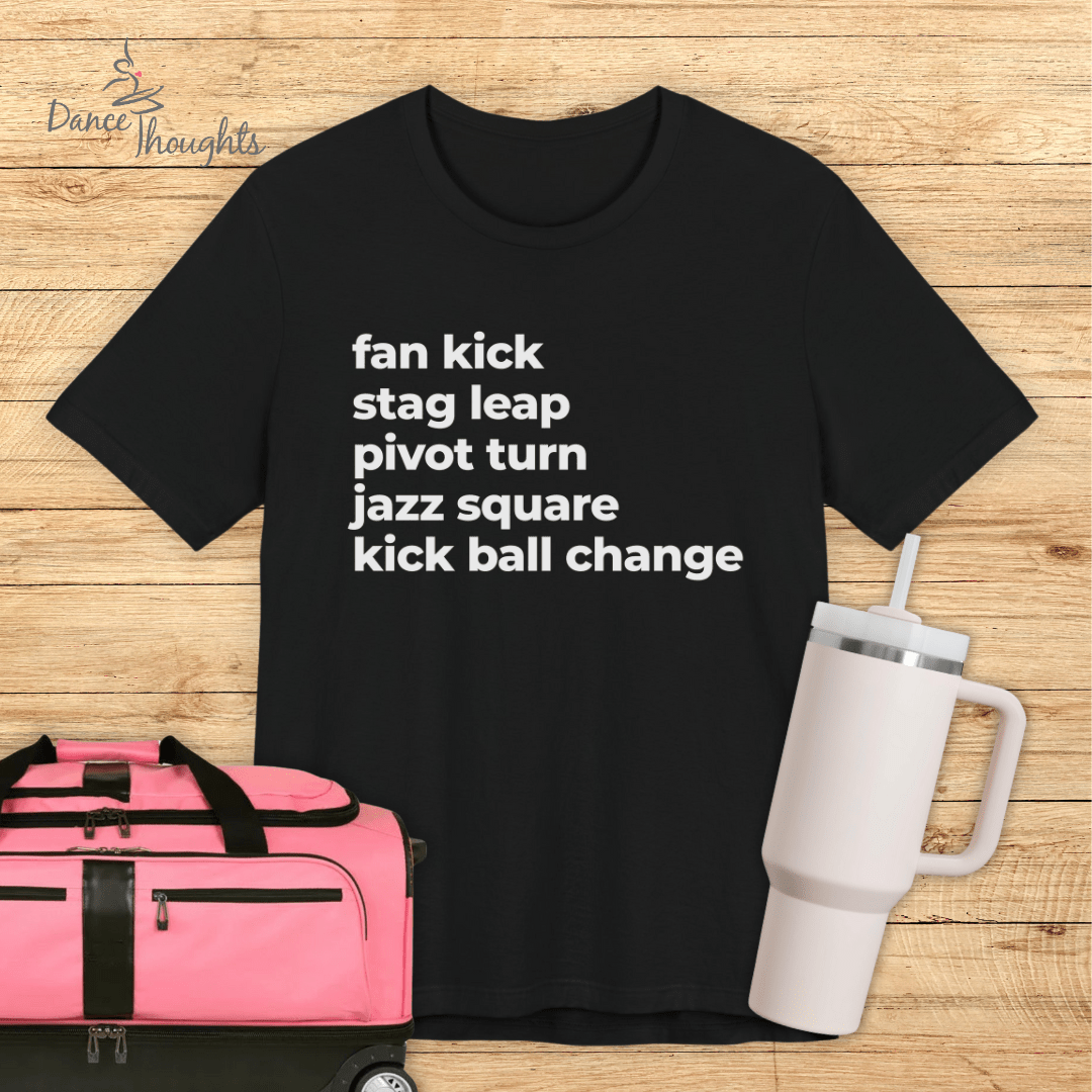 Jazz Terminology T-shirt-T-Shirt-Dance Thoughts