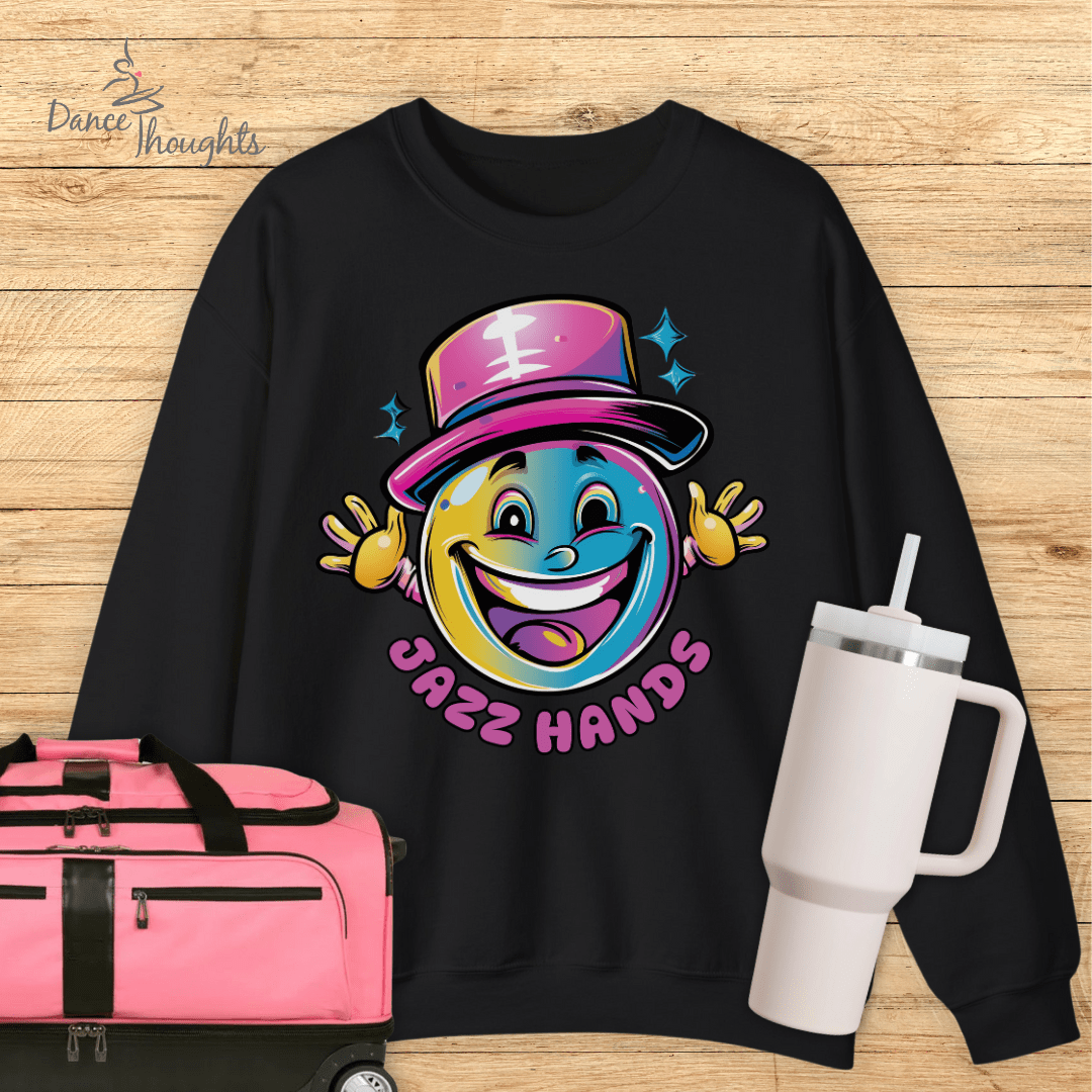 Jazz Hands Sweatshirt-Sweatshirt-Dance Thoughts