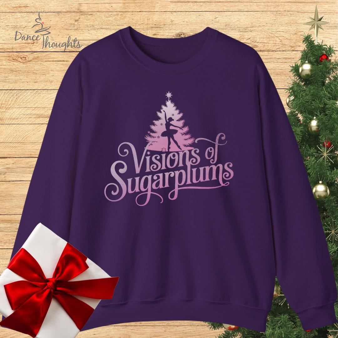 Visions of Sugarplums Sweatshirt-Sweatshirt-Dance Thoughts