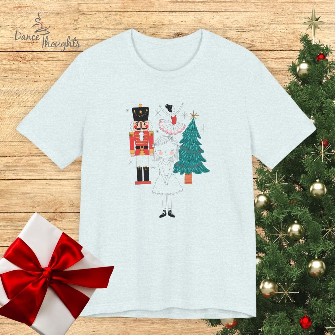 Nutcracker Drawing T-shirt-T-Shirt-Dance Thoughts
