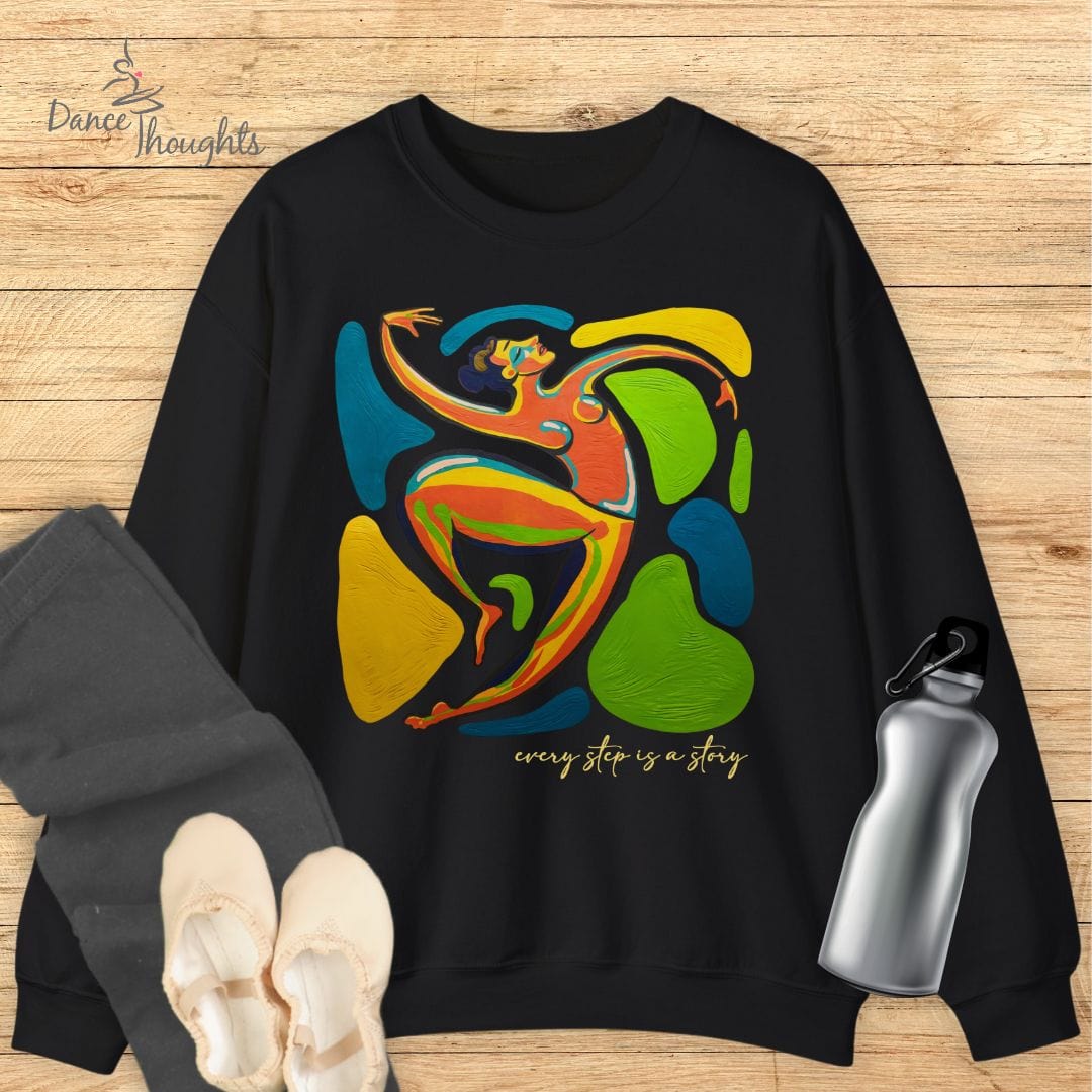 Every Step is A Story Sweatshirt-Sweatshirt-Dance Thoughts