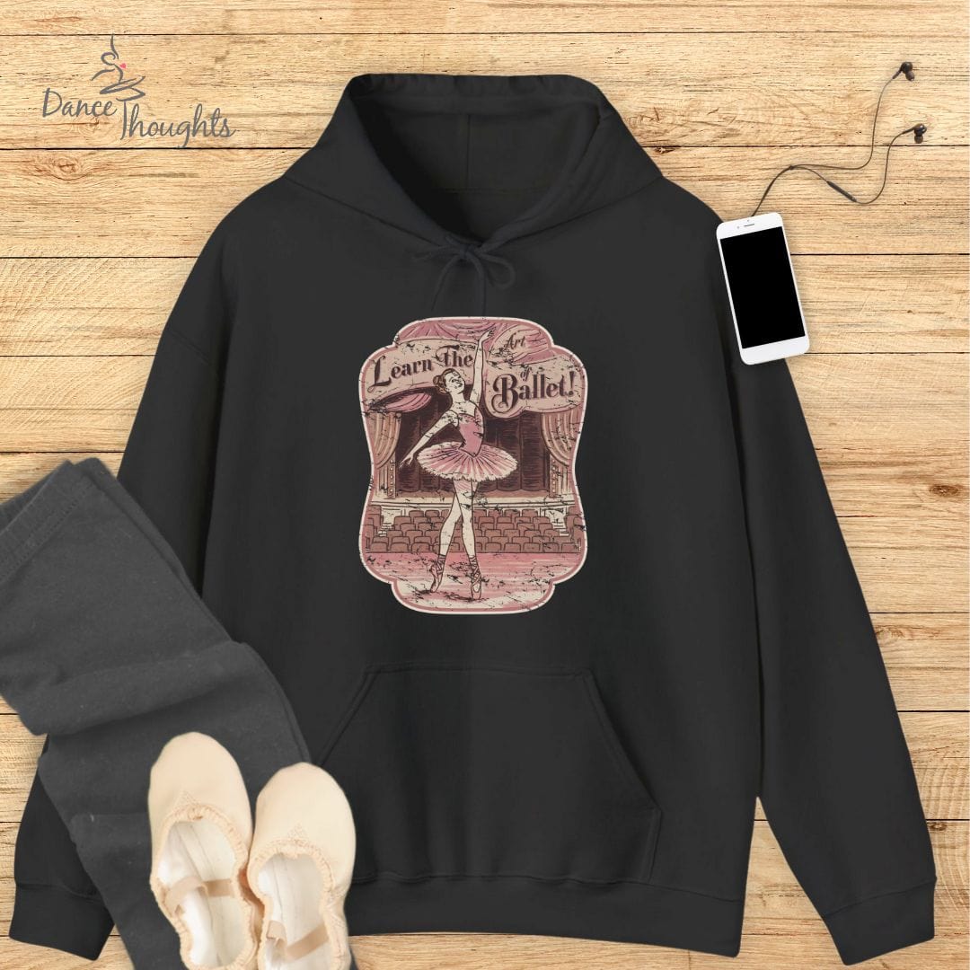 Art Of Ballet Hoodie-Hoodie-Dance Thoughts
