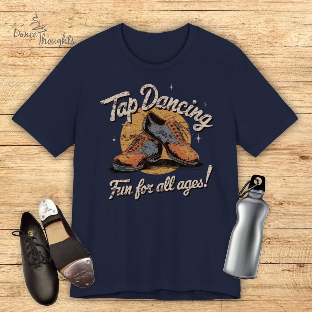 Tap Dancing T-shirt-T-Shirt-Dance Thoughts