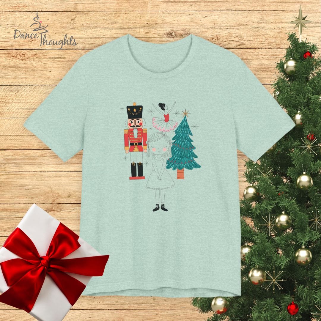 Nutcracker Drawing T-shirt-T-Shirt-Dance Thoughts