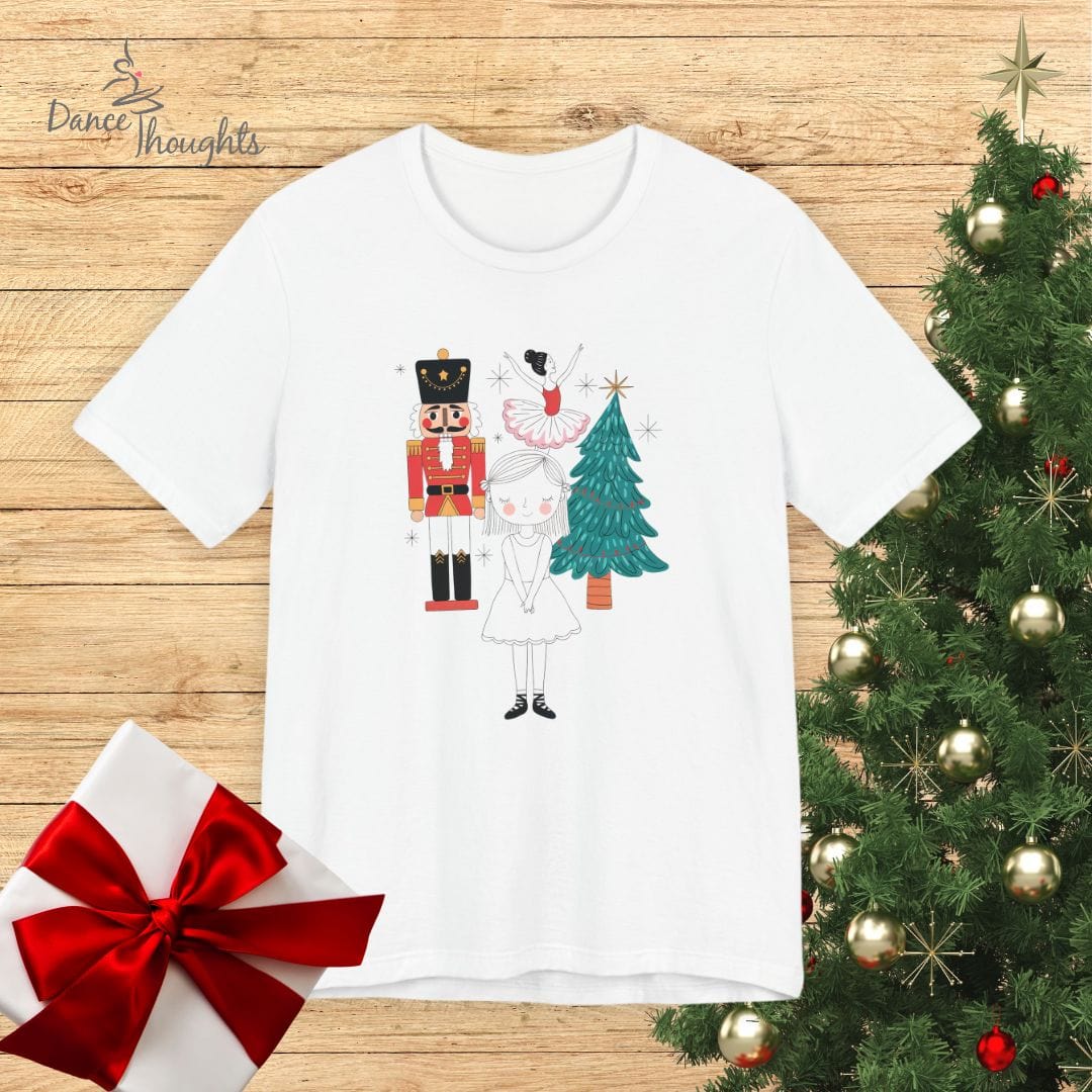 Nutcracker Drawing T-shirt-T-Shirt-Dance Thoughts