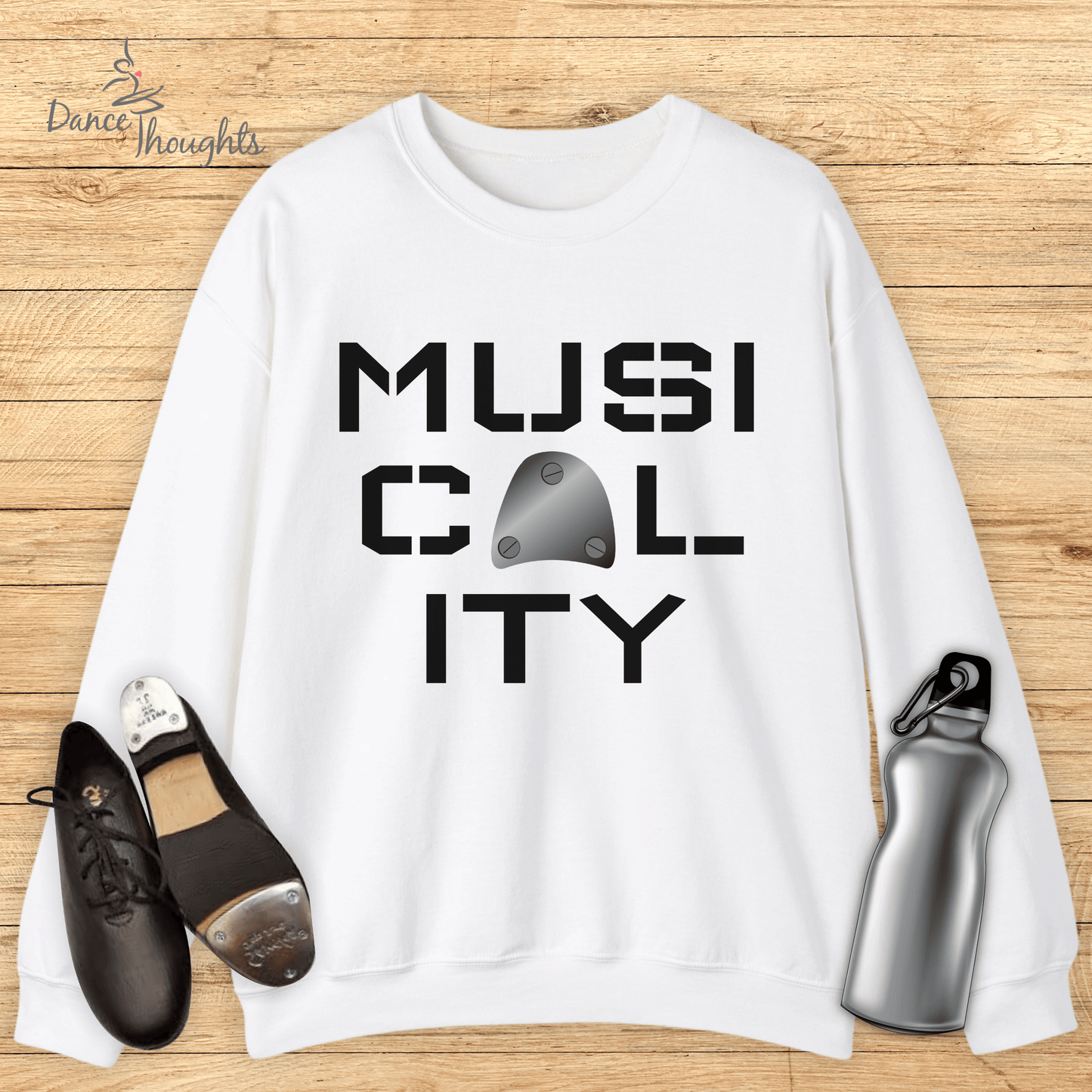 Musicality Tap Dance Sweatshirt-Sweatshirt-Dance Thoughts