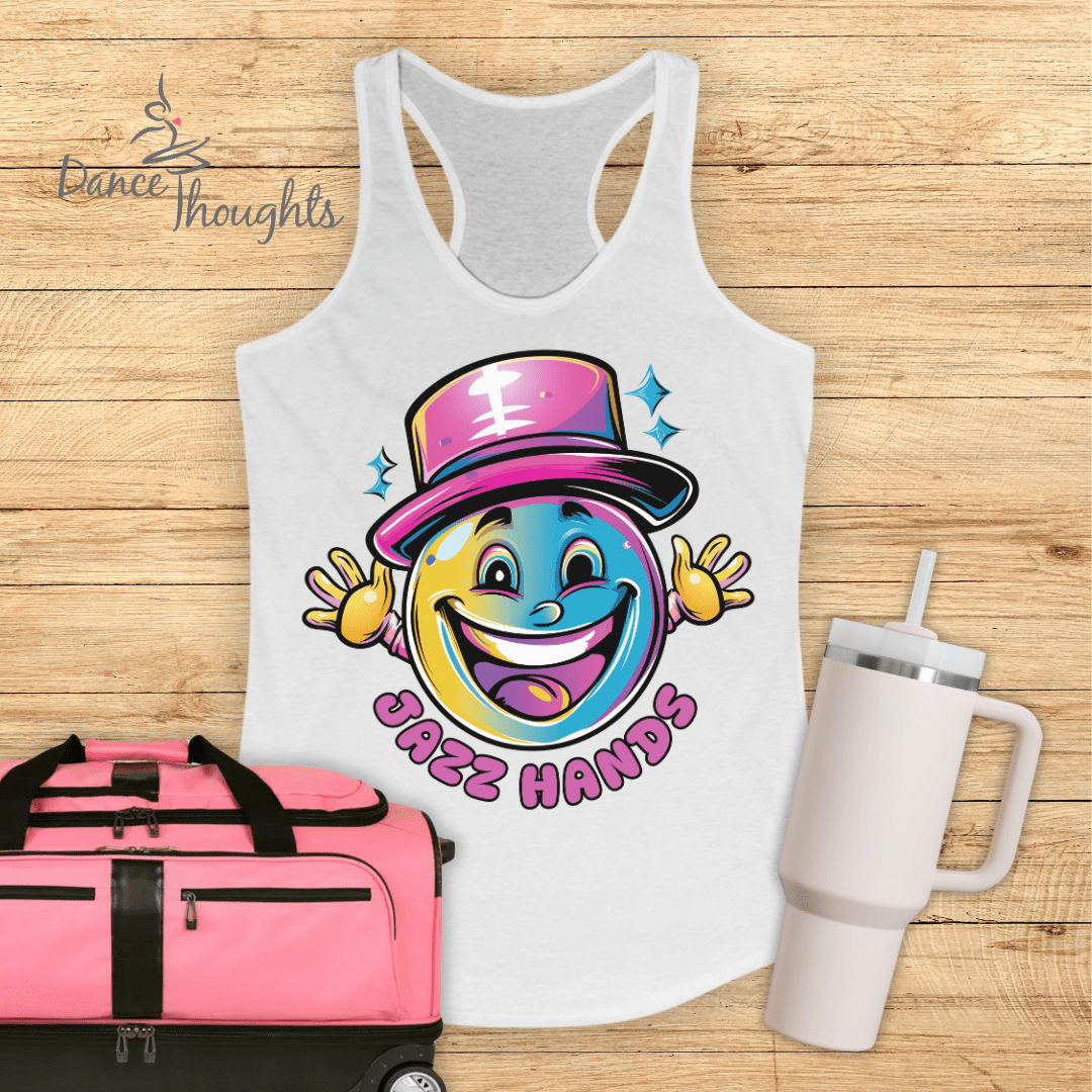 Jazz Hands Tank Top-Tank Top-Dance Thoughts