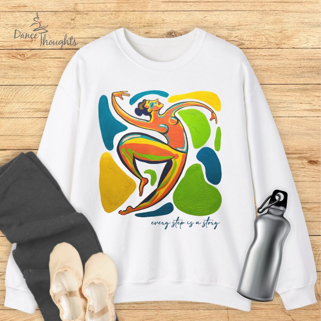 Every Step is A Story Sweatshirt-Sweatshirt-Dance Thoughts