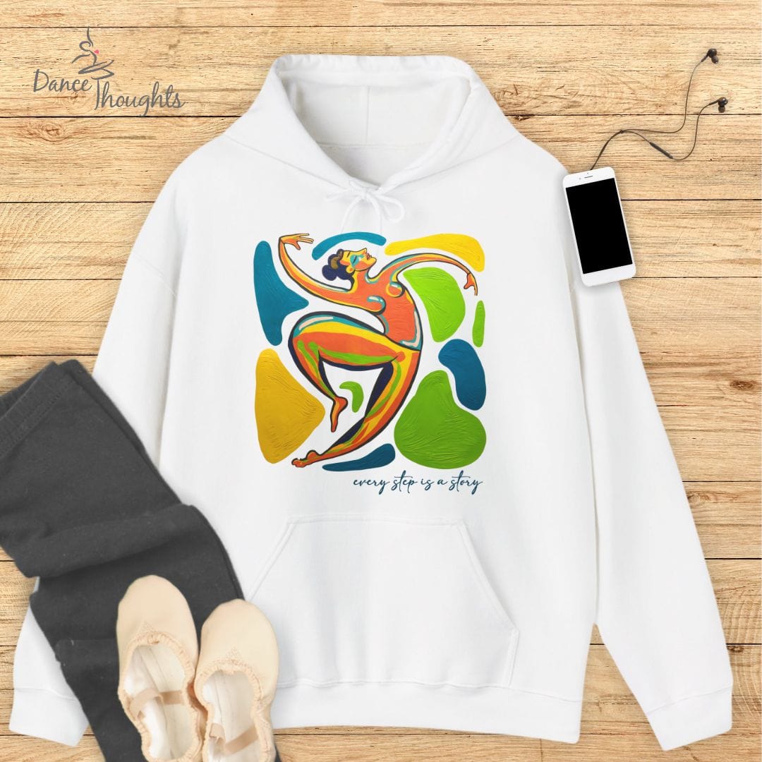 Every Step Is A Story Hoodie-Hoodie-Dance Thoughts