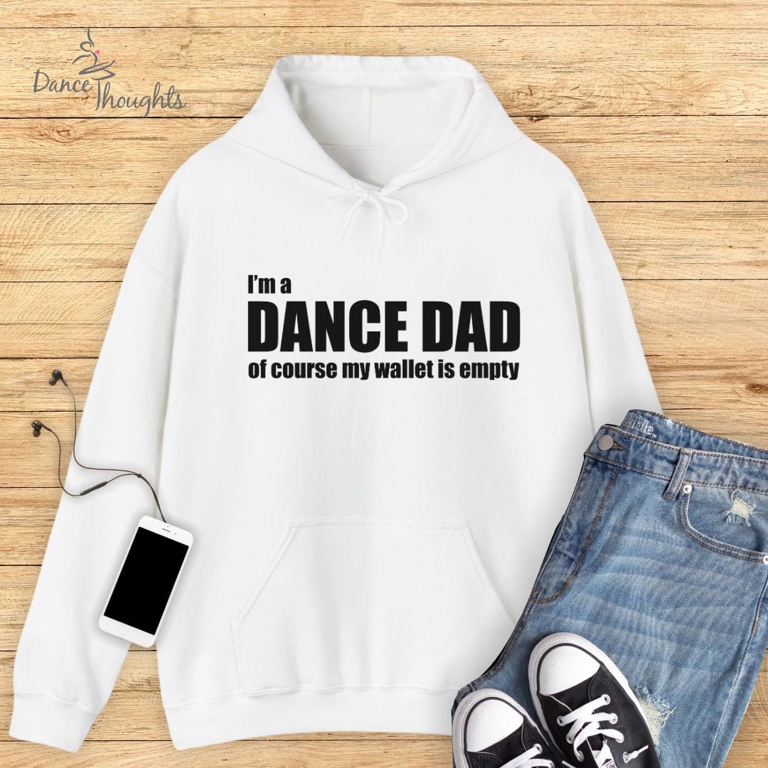 Dance Dad Empty Wallet Hoodie-Hoodie-Dance Thoughts