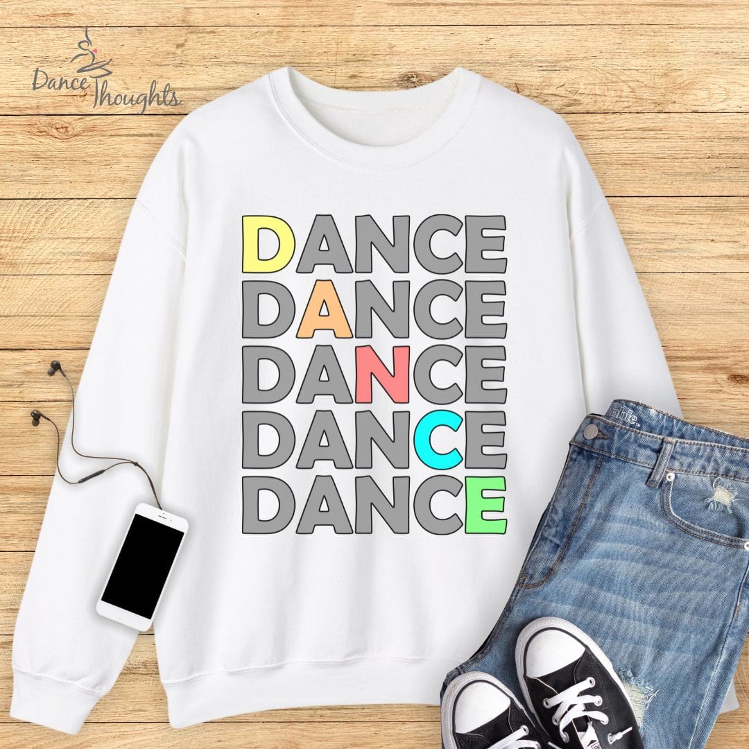 Dance Diagonal Sweatshirt-Sweatshirt-Dance Thoughts