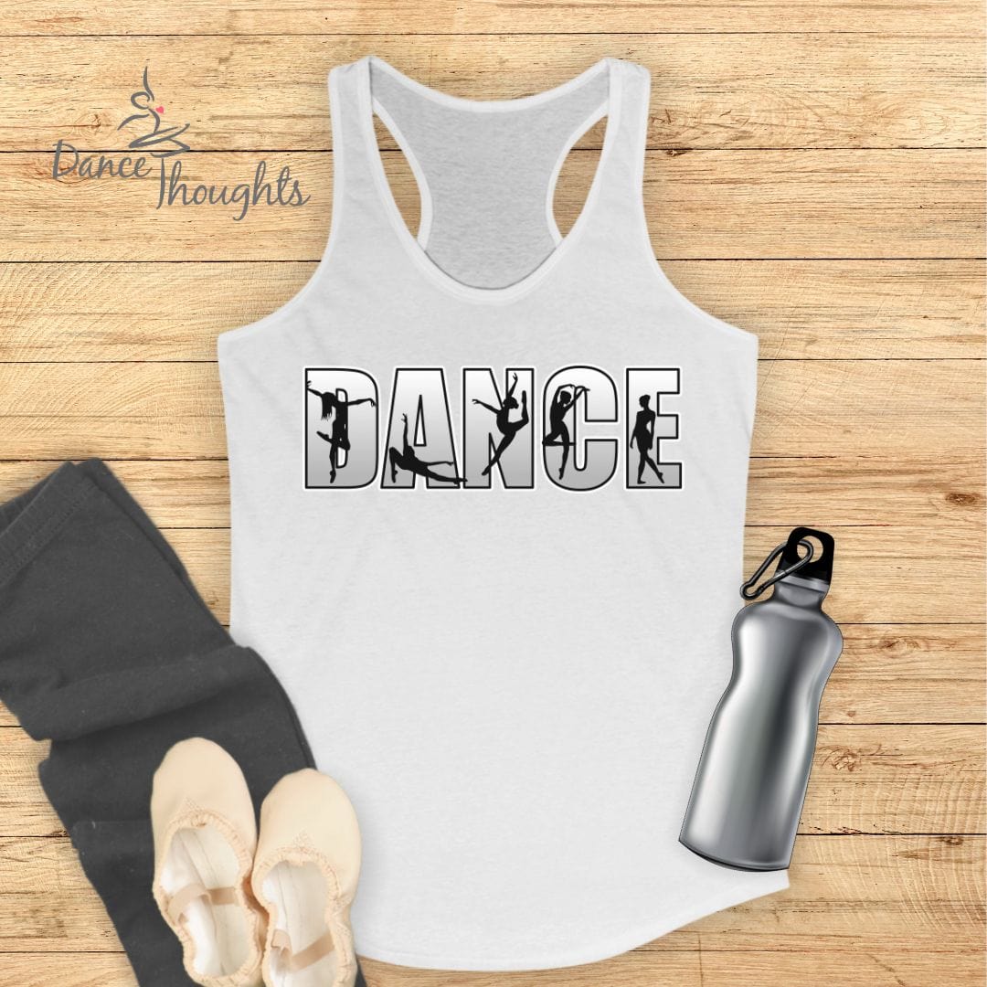 Dance Silhouettes Tank Top-Tank Top-Dance Thoughts