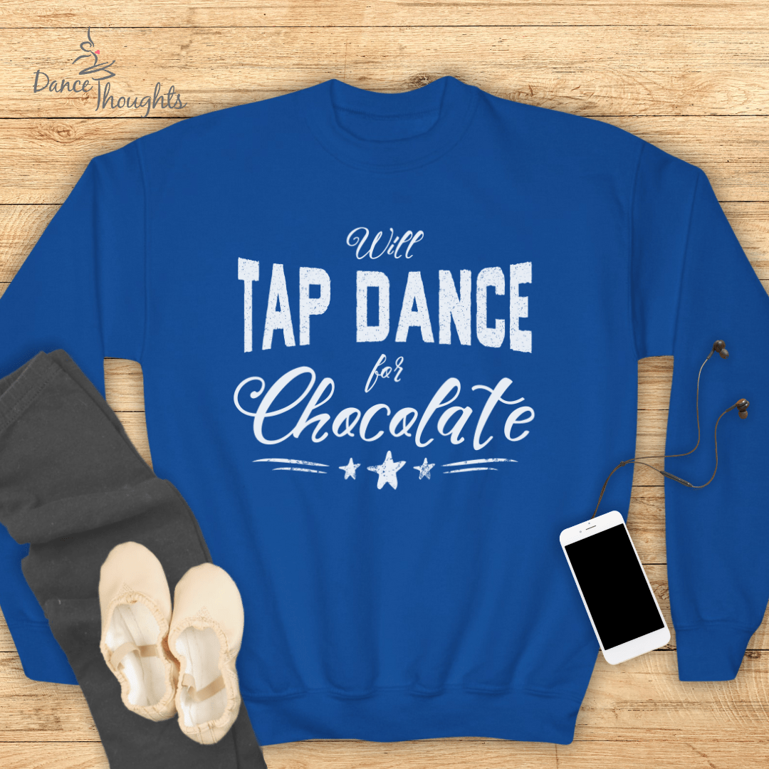 KIDS Tap Dance For Chocolate Sweatshirt-Kids clothes-Dance Thoughts