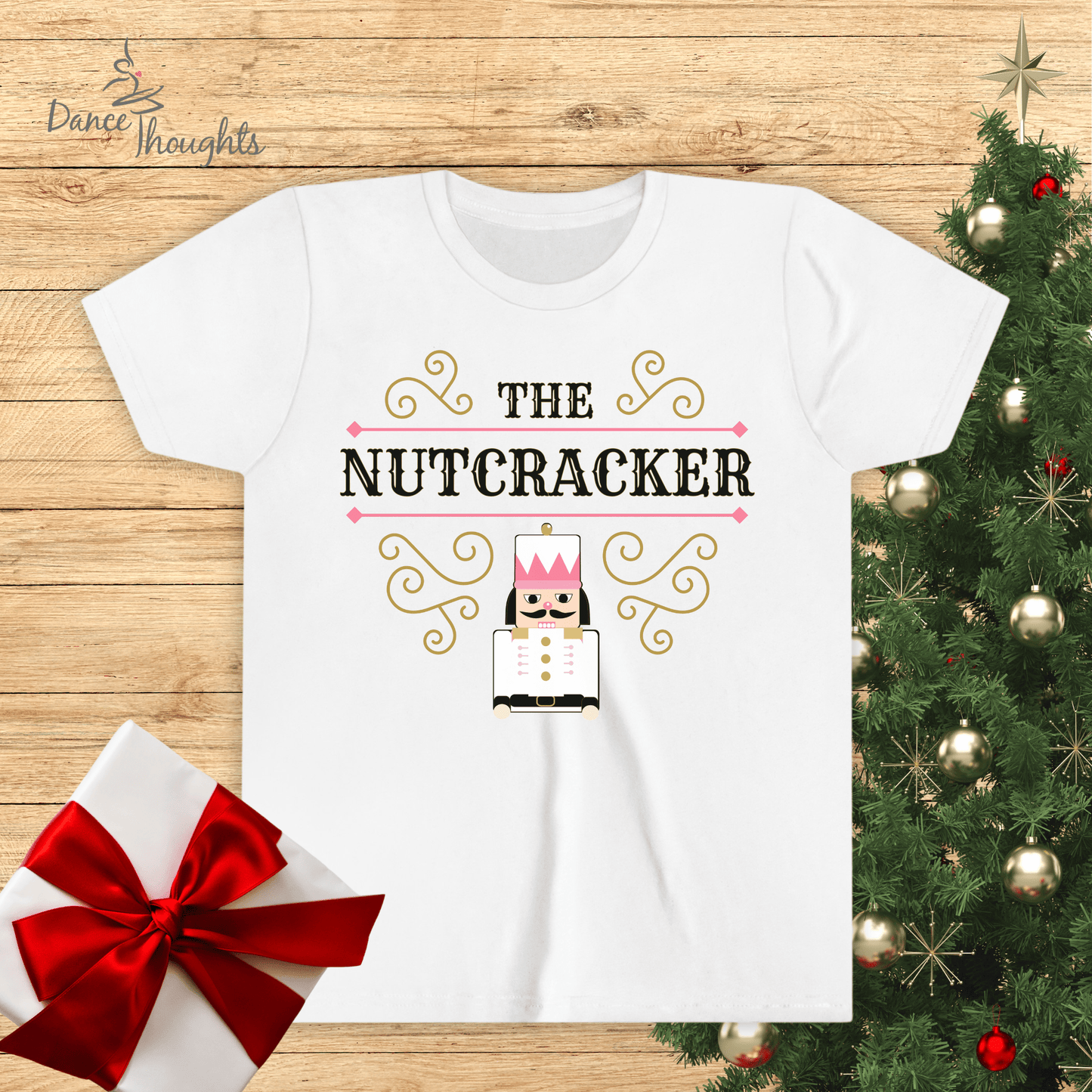 KIDS Pretty Pink Nutcracker Design T-shirt-Kids clothes-Dance Thoughts