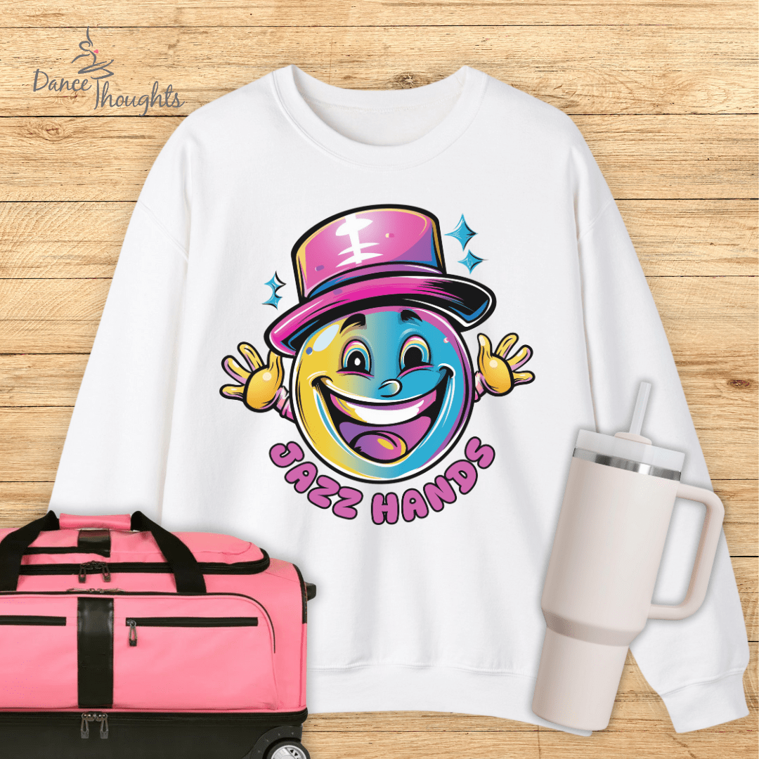 Jazz Hands Sweatshirt-Sweatshirt-Dance Thoughts