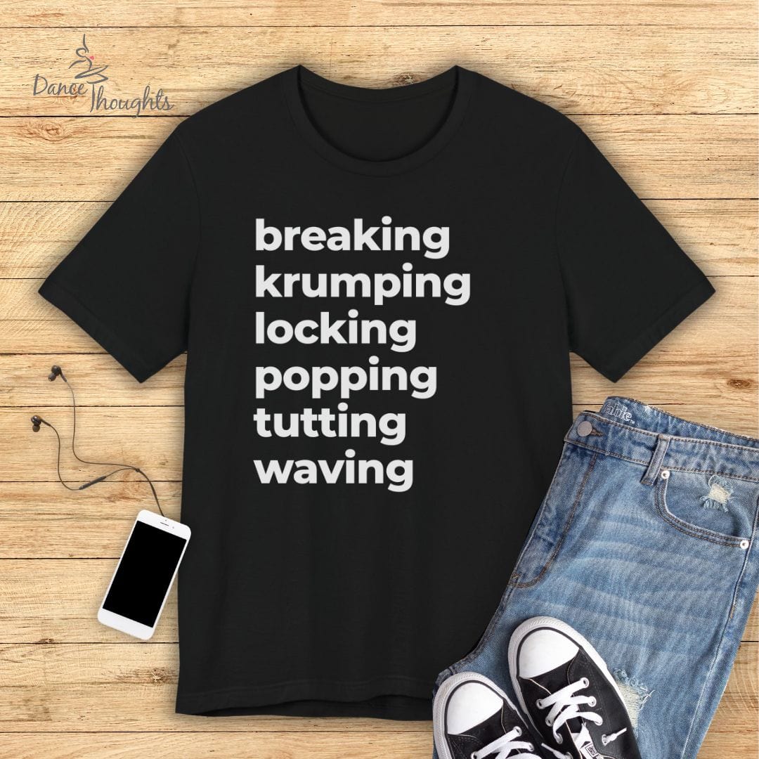 Hip-Hop Terminology T-Shirt-T-Shirt-Dance Thoughts