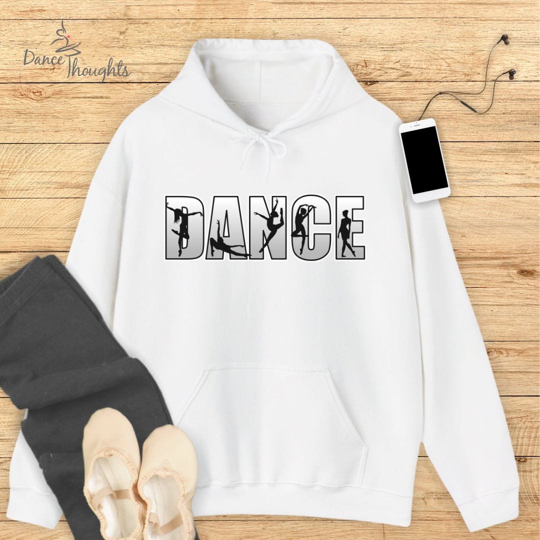 Dance Silhouettes Hoodie-Hoodie-Dance Thoughts