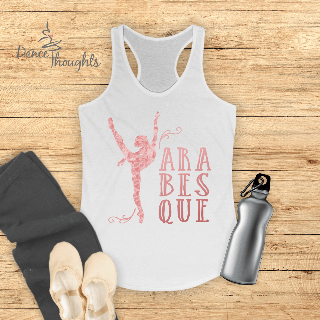 Arabesque Tank Top-Tank Top-Dance Thoughts