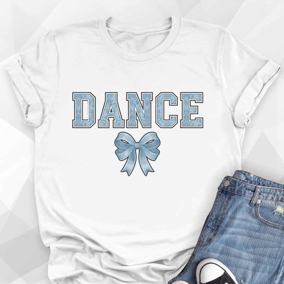 Blue Dance Bow T-shirt