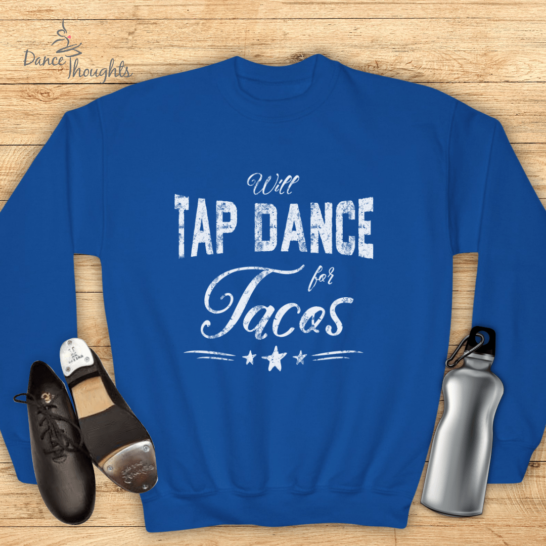 KIDS Tap Dance For Tacos Sweatshirt-Kids clothes-Dance Thoughts