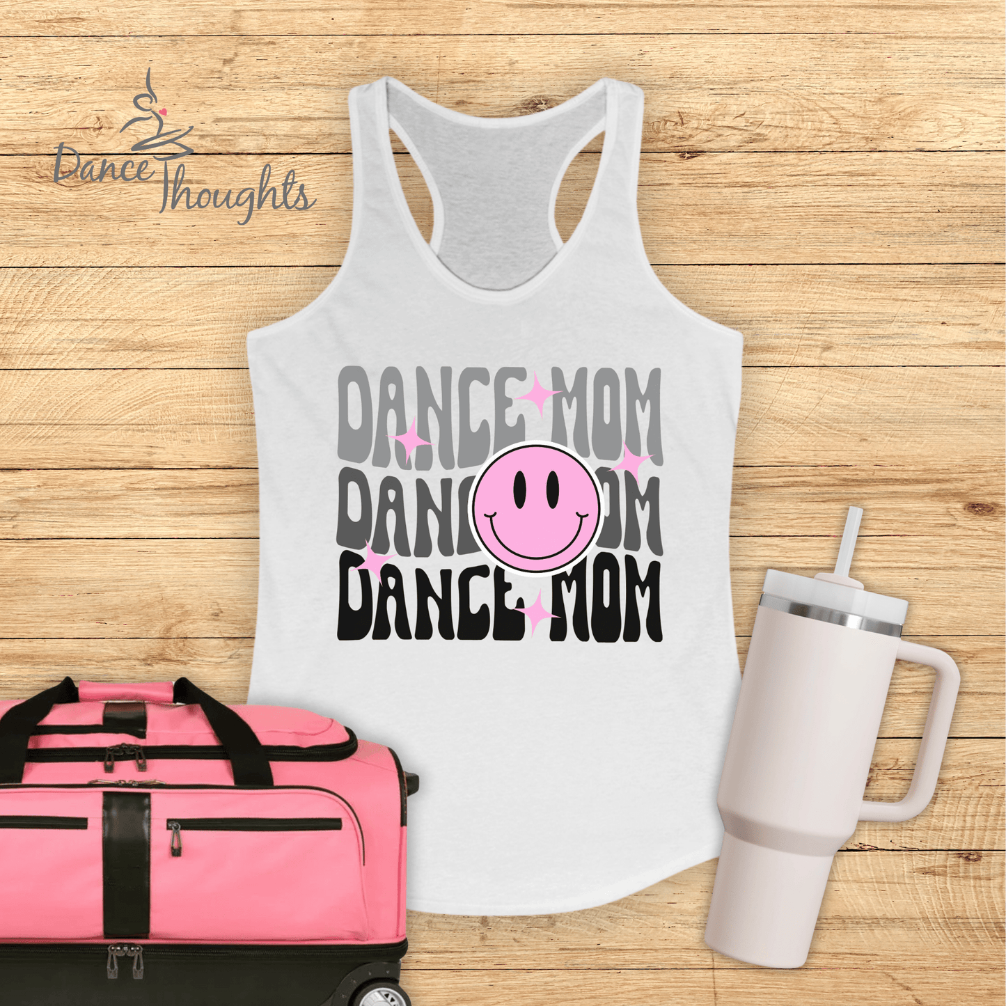 Groovy Dance Mom Tank Top-Tank Top-Dance Thoughts