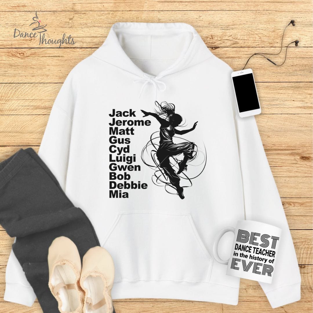 Jazz Greats Hoodie-Hoodie-Dance Thoughts