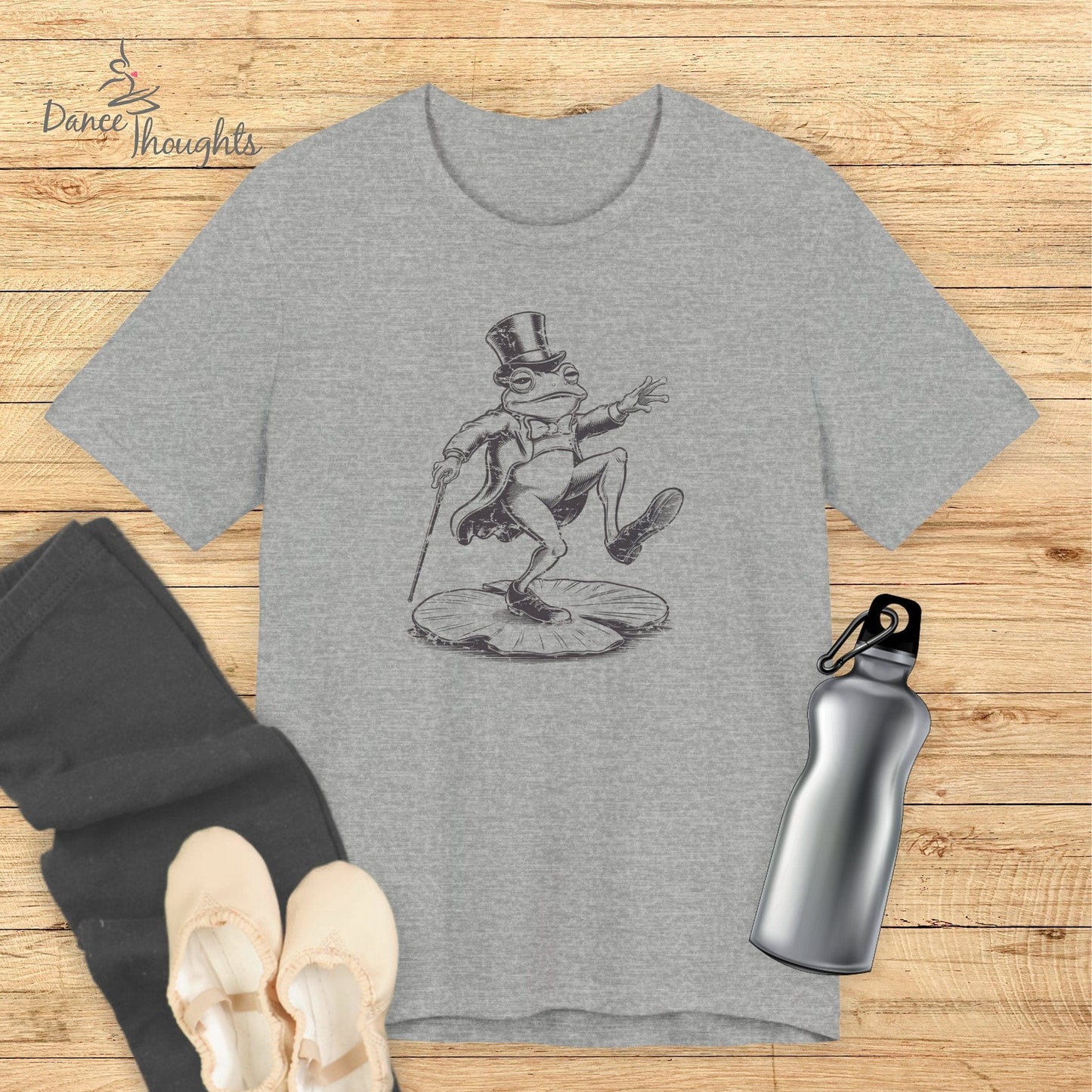 Dancing Frog T-shirt-T-Shirt-Dance Thoughts