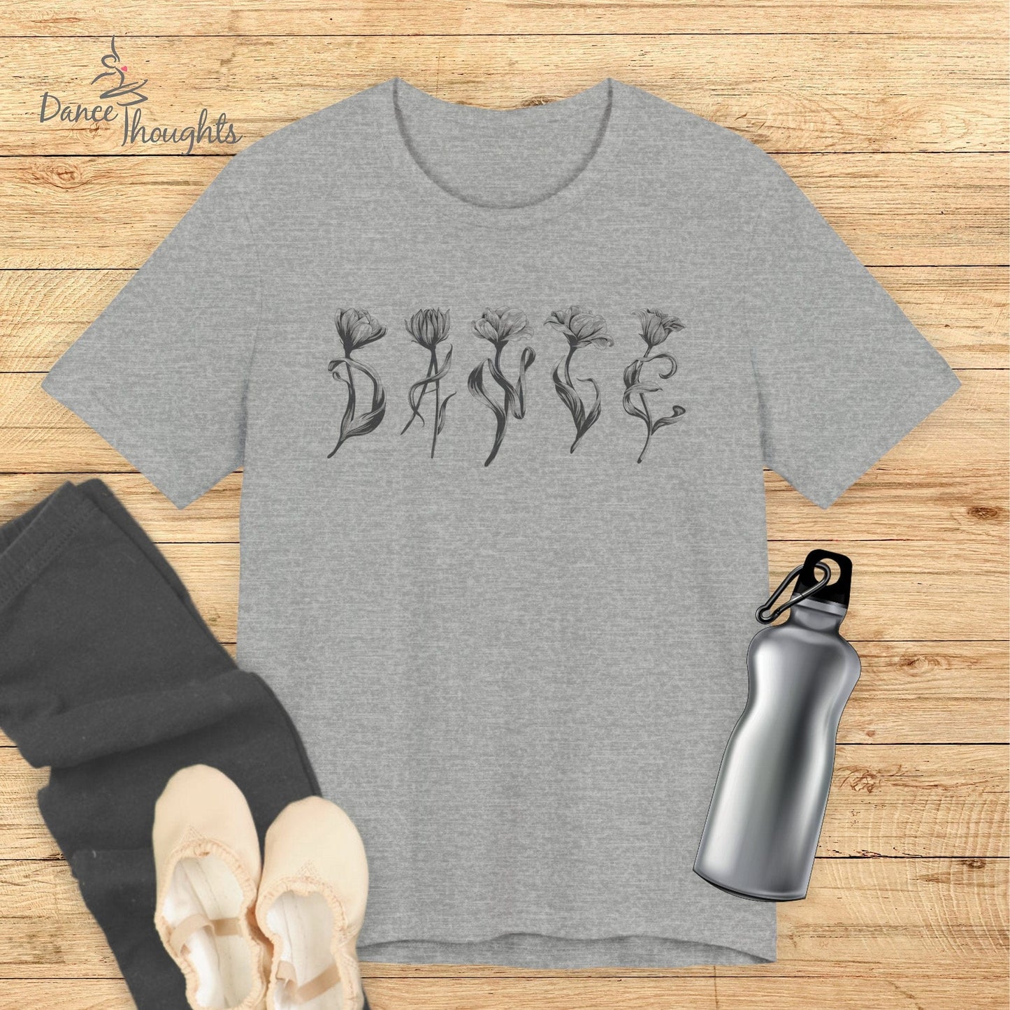 Dancing Flowers T-shirt-T-Shirt-Dance Thoughts