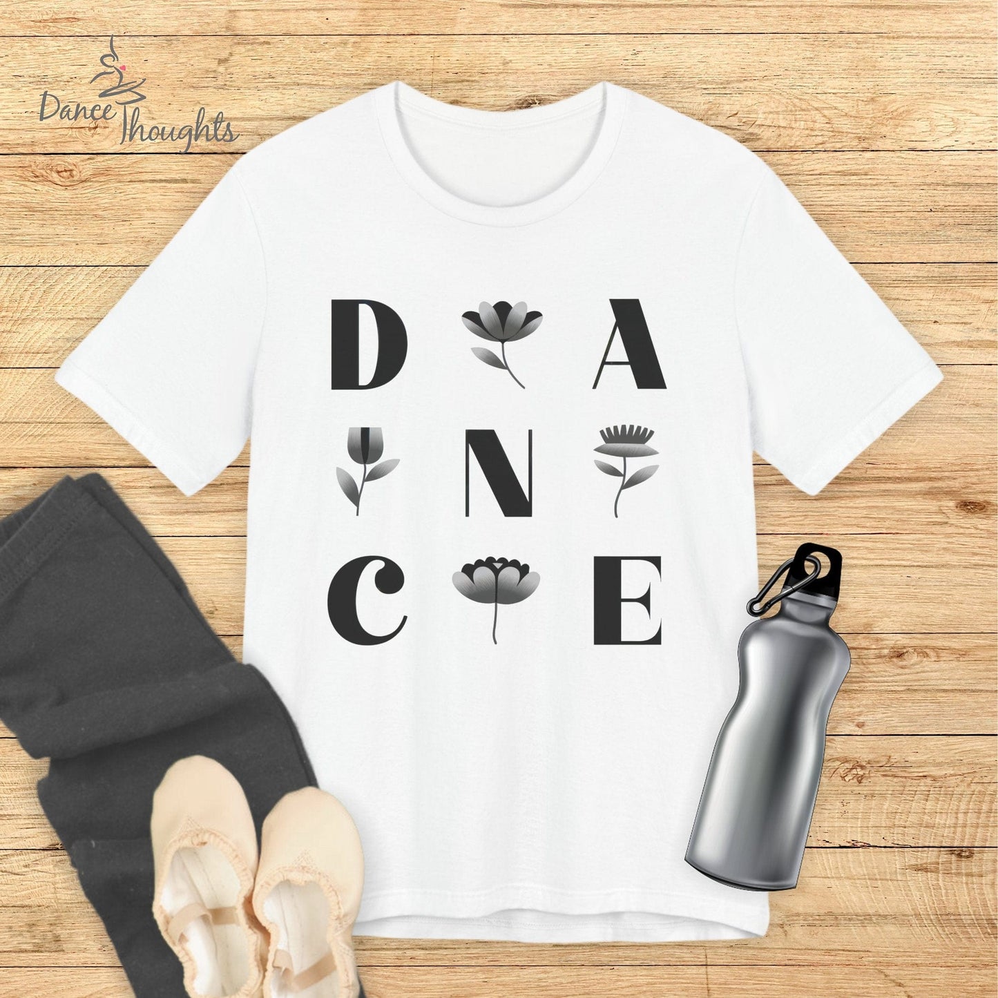 Monochrome Dance T-shirt-T-Shirt-Dance Thoughts