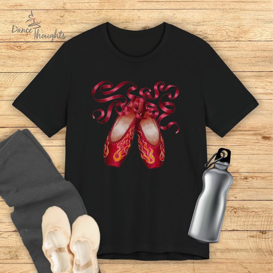 Red Shoes T-shirt-T-Shirt-Dance Thoughts