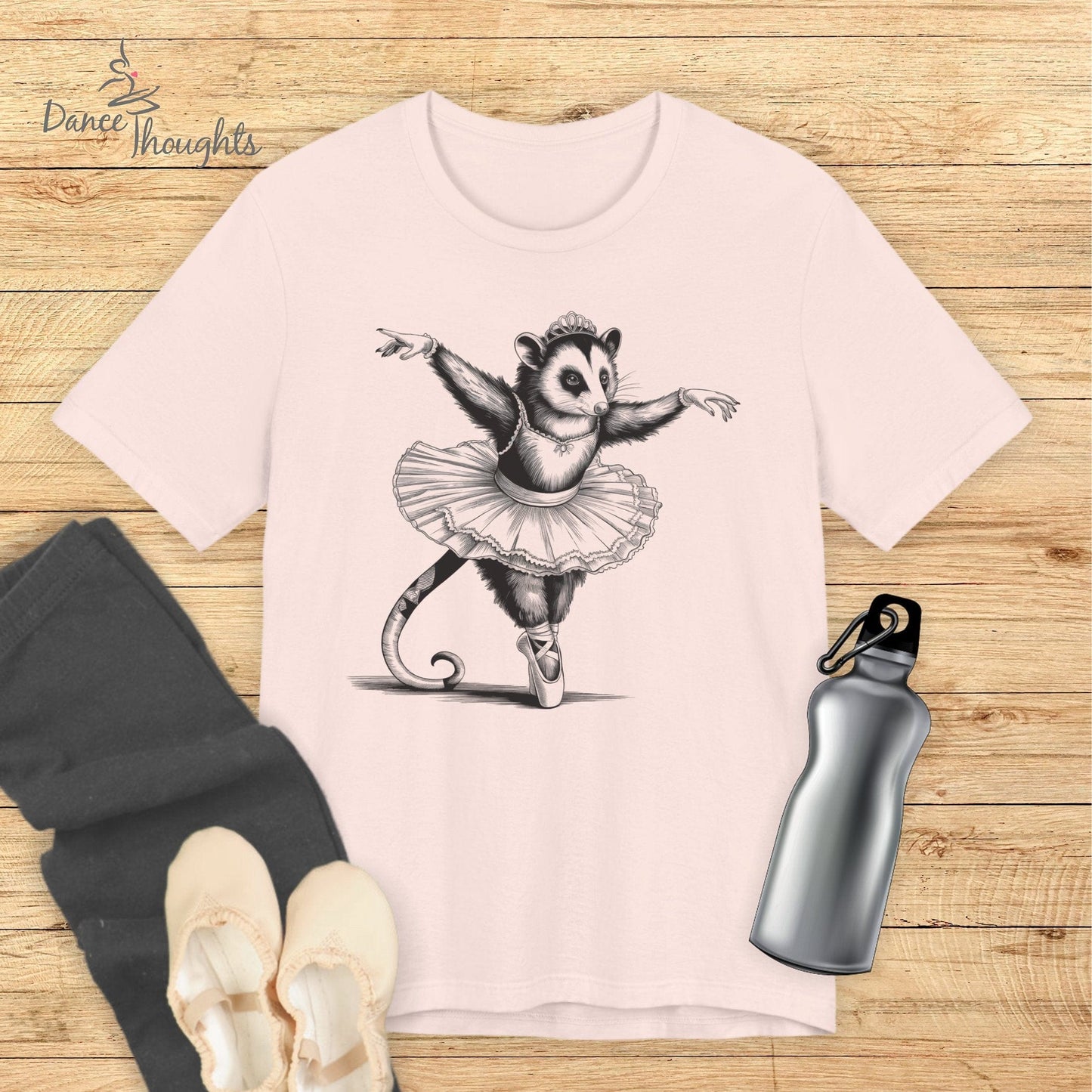 Ballerina Possum T-shirt-T-Shirt-Dance Thoughts