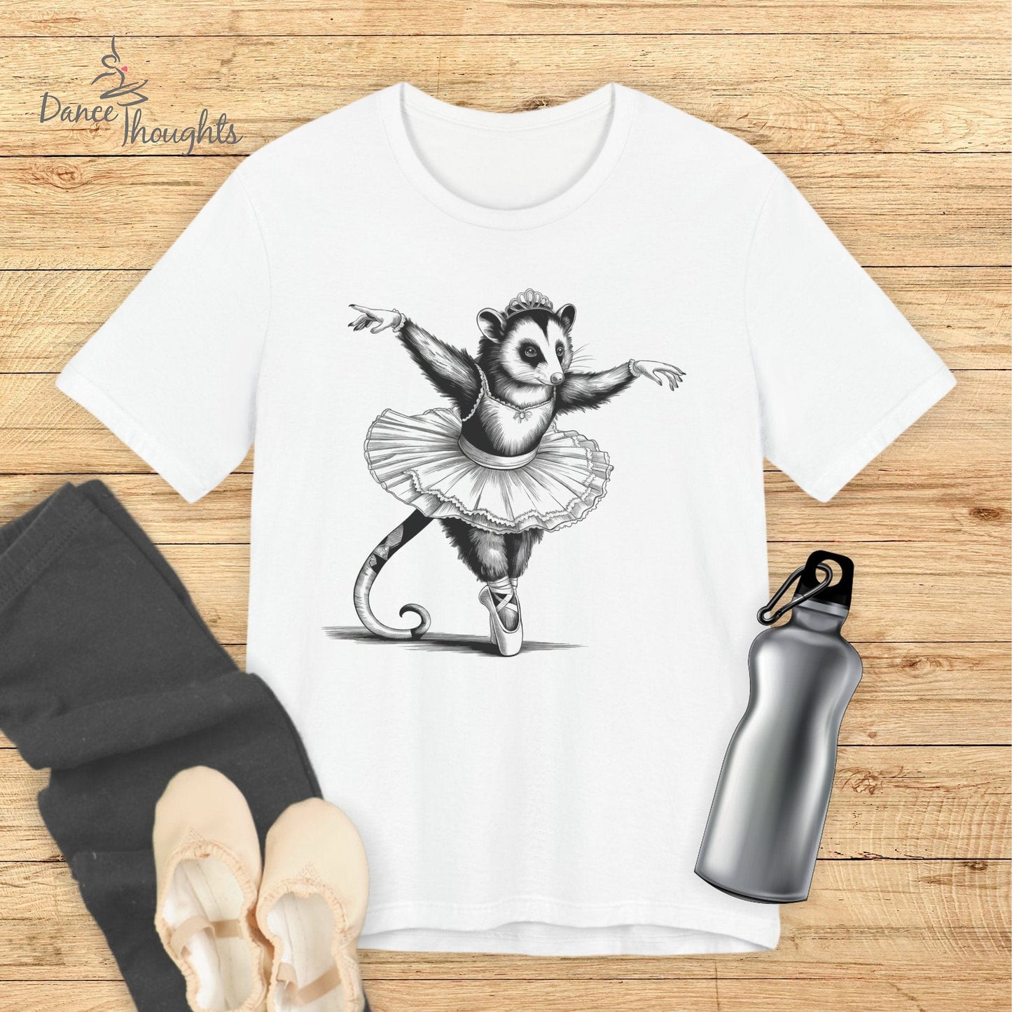 Ballerina Possum T-shirt-T-Shirt-Dance Thoughts