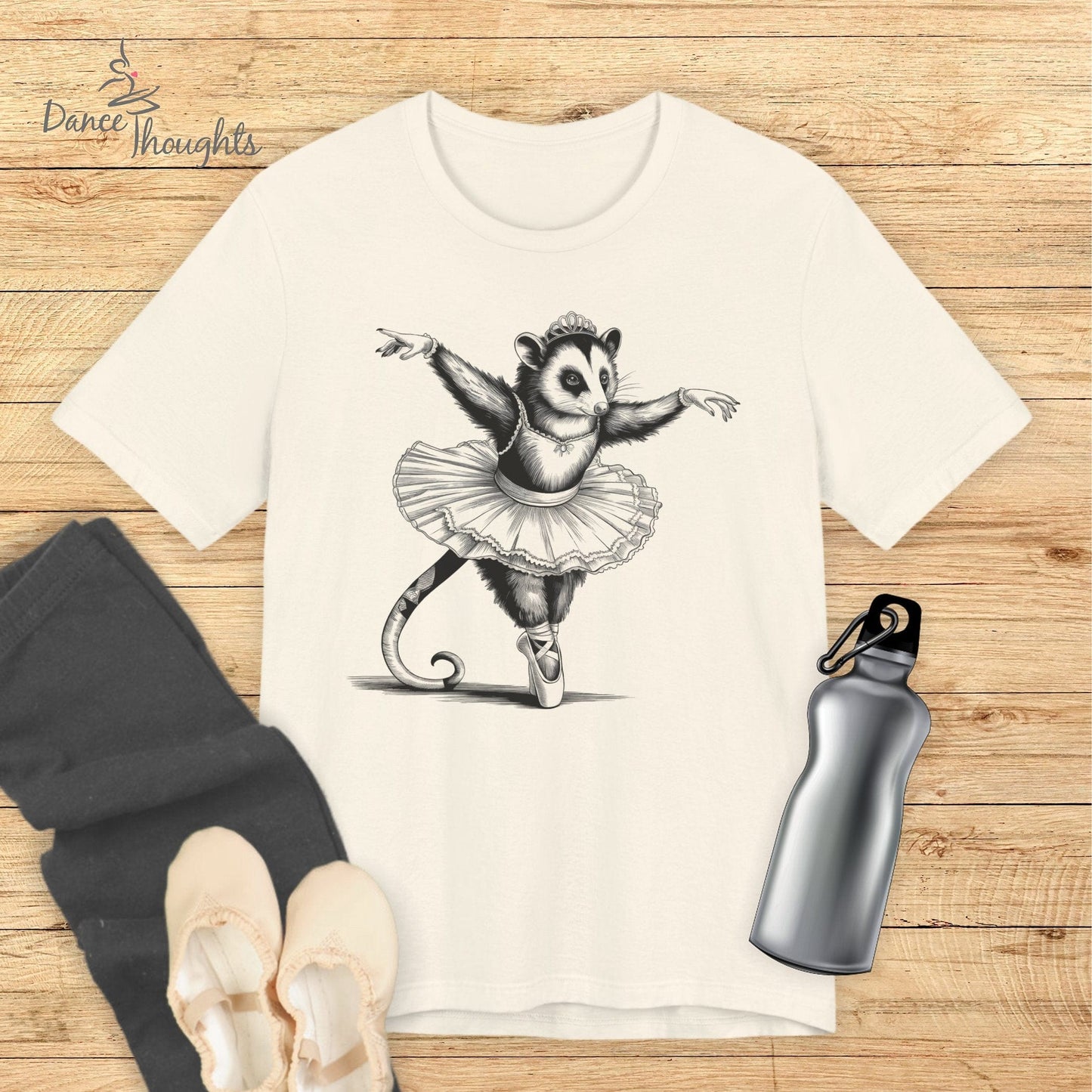 Ballerina Possum T-shirt-T-Shirt-Dance Thoughts