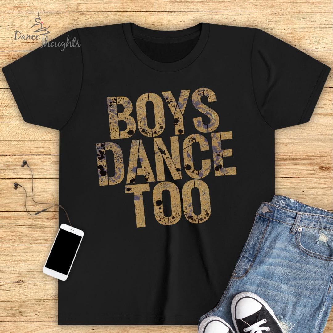 KIDS Boys Dance Too T-Shirt-Kids clothes-Dance Thoughts