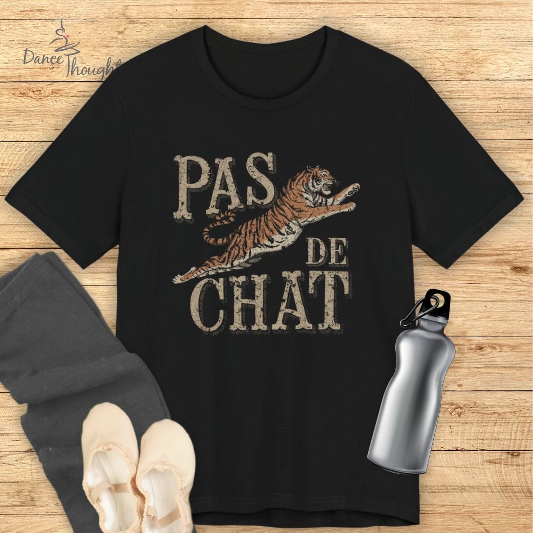 Pas De Chat T-shirt-T-Shirt-Dance Thoughts