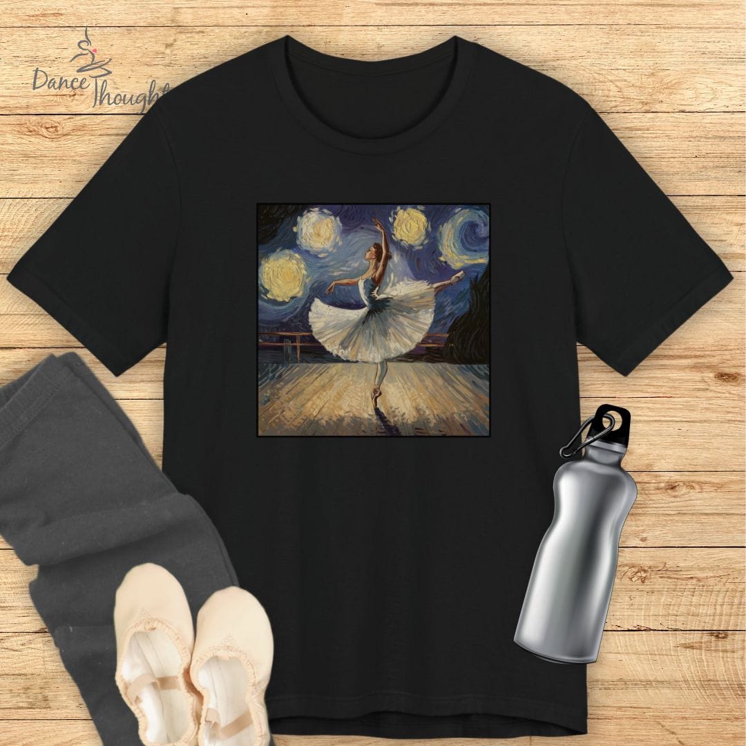 Starry Ballet T-shirt-T-Shirt-Dance Thoughts