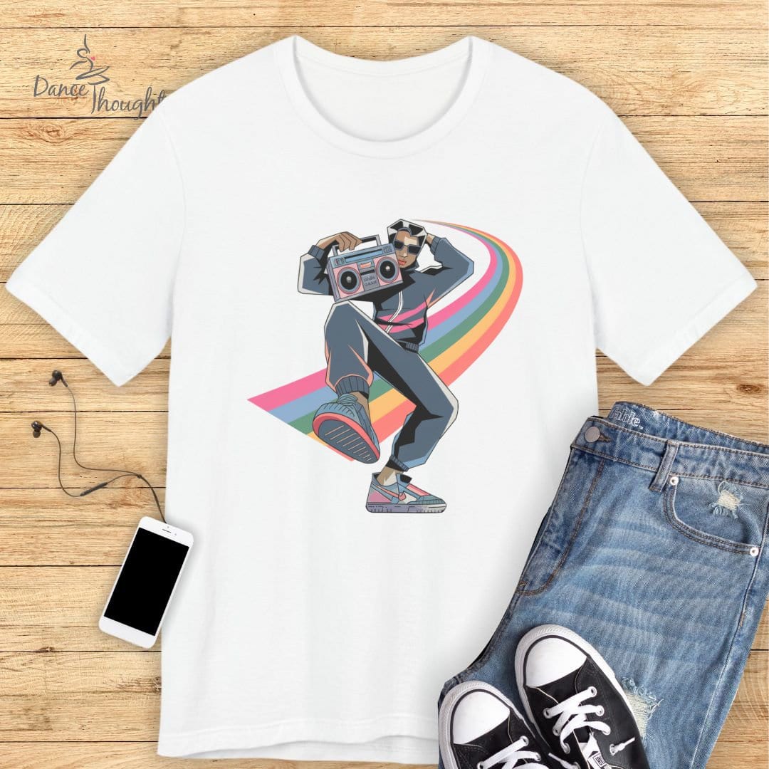 Hip-Hop Rainbow T-shirt-T-Shirt-Dance Thoughts